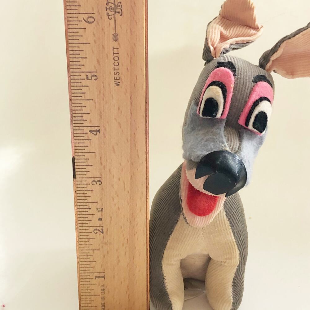 Tramp Disney Productions Stuffed Animal Collectible Dog